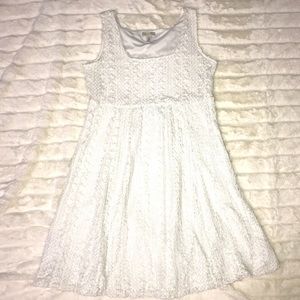 Madison white short dress